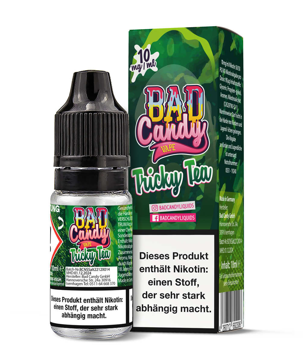 Bad Candy Tricky Tea 10 mg/ml Nikotinsalz