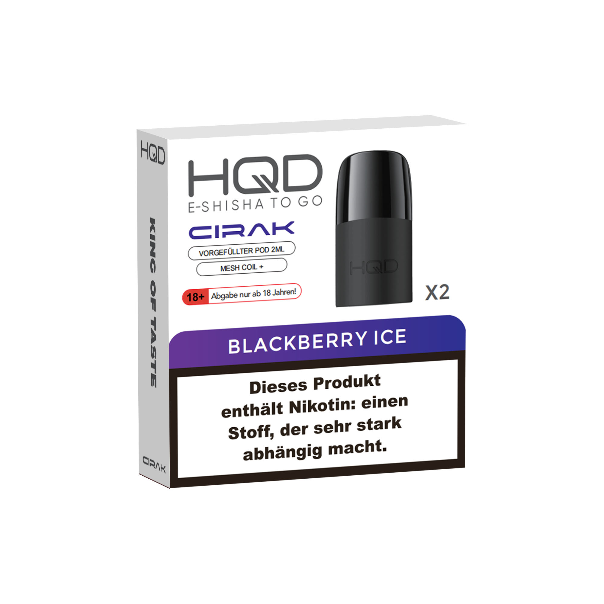HQD Cirak Pod Blackberry Ice 20 mg/ml