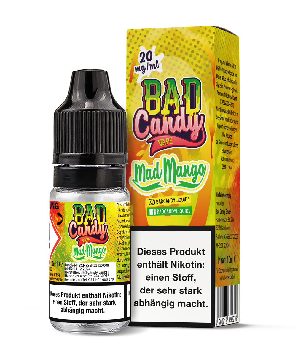 Bad Candy Mad Mango 20 mg/ml Nikotinsalz